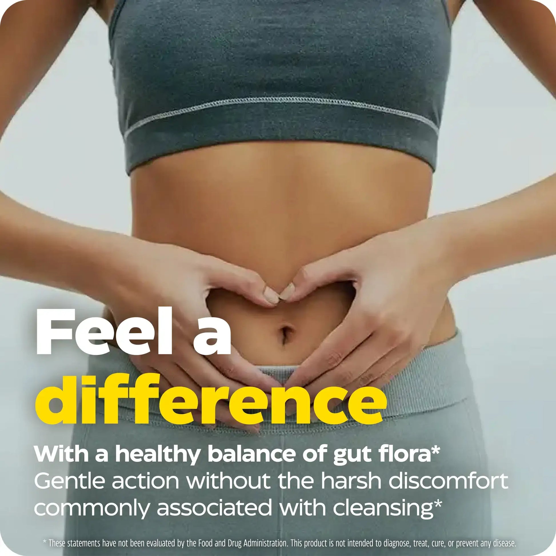 This image shows how you can feel a difference with Enzymedica.