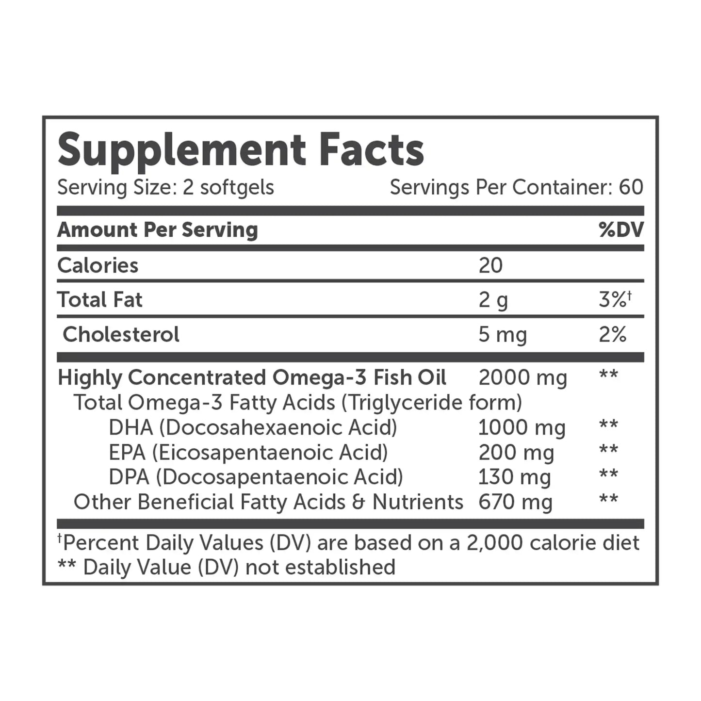This image shows the supplement facts for Aqua Biome Max Strength.