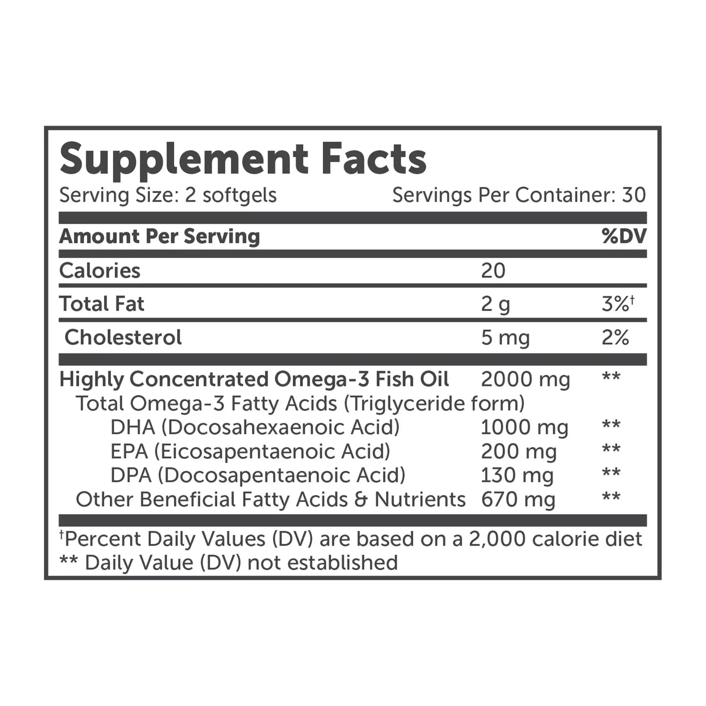 This image shows the supplement facts of Aqua Biome Max Strength.