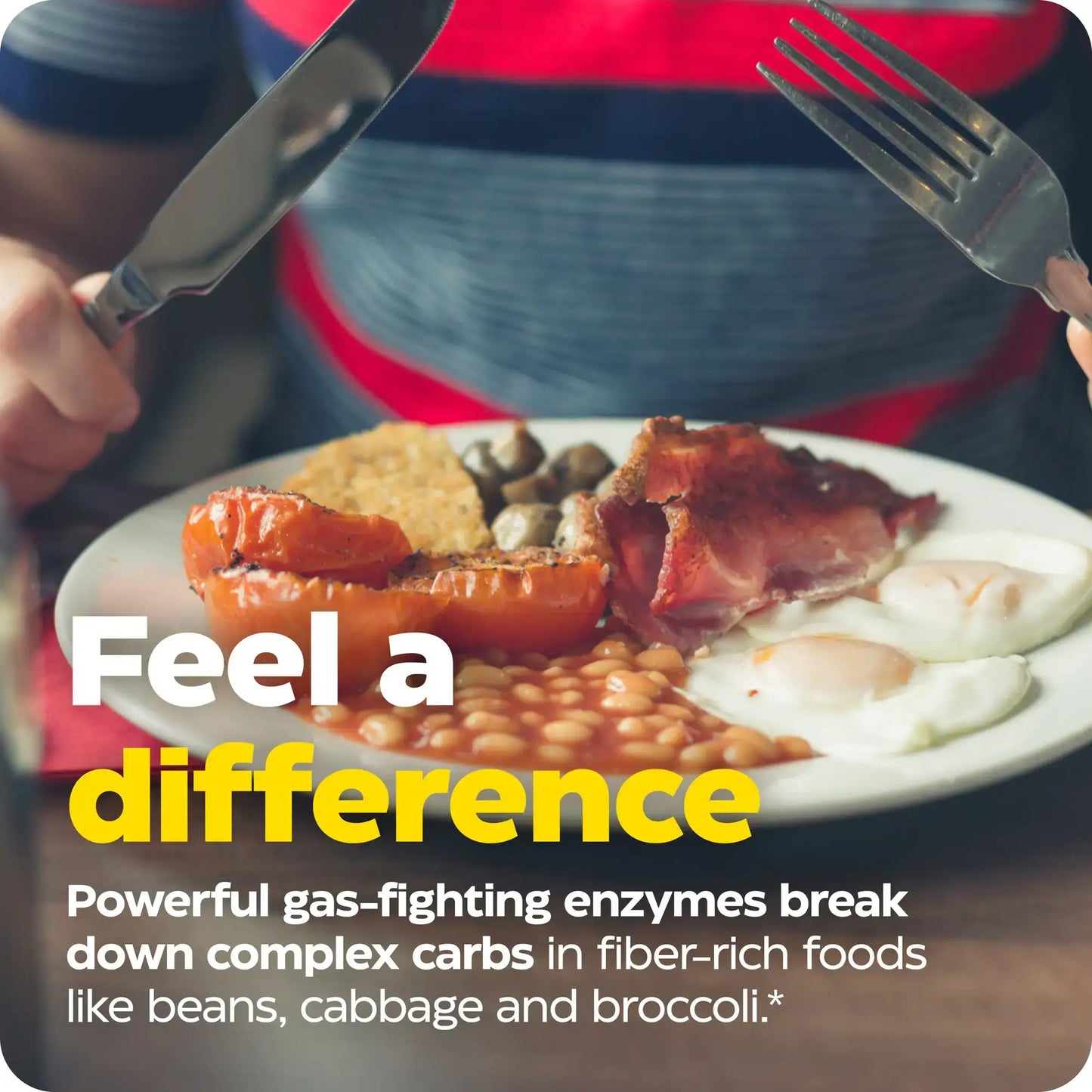 This image shows how you can feel a difference with Bean Assist.