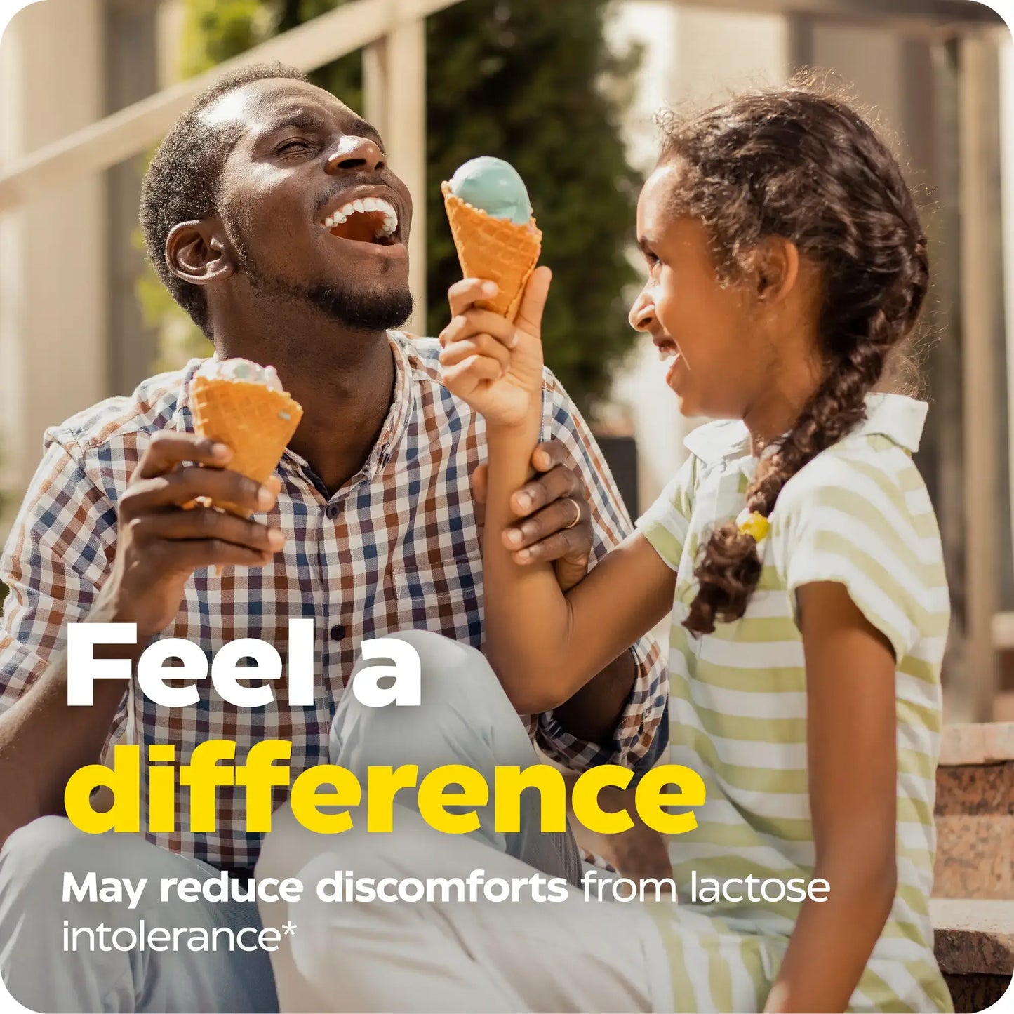 This image shows how you can feel a difference with Dairy Assist.