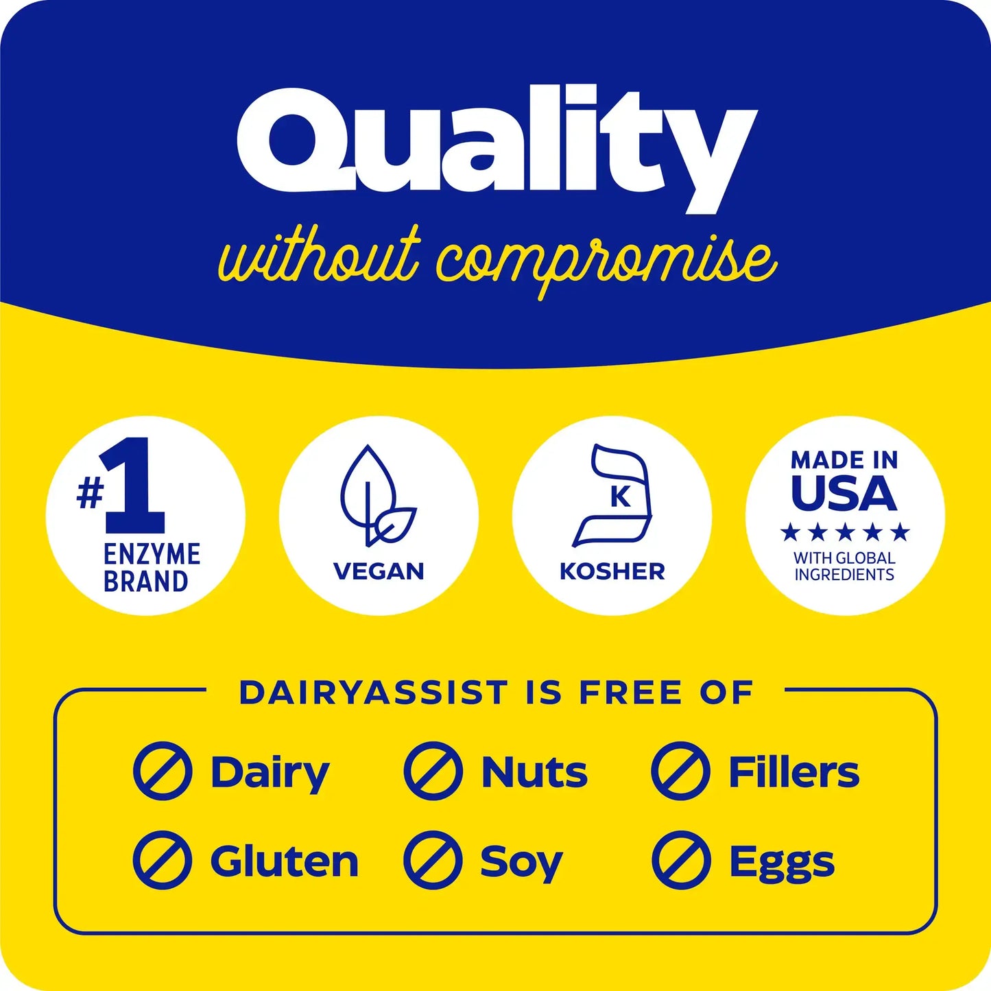 This image shows the quality without compromise for Dairy Assist.