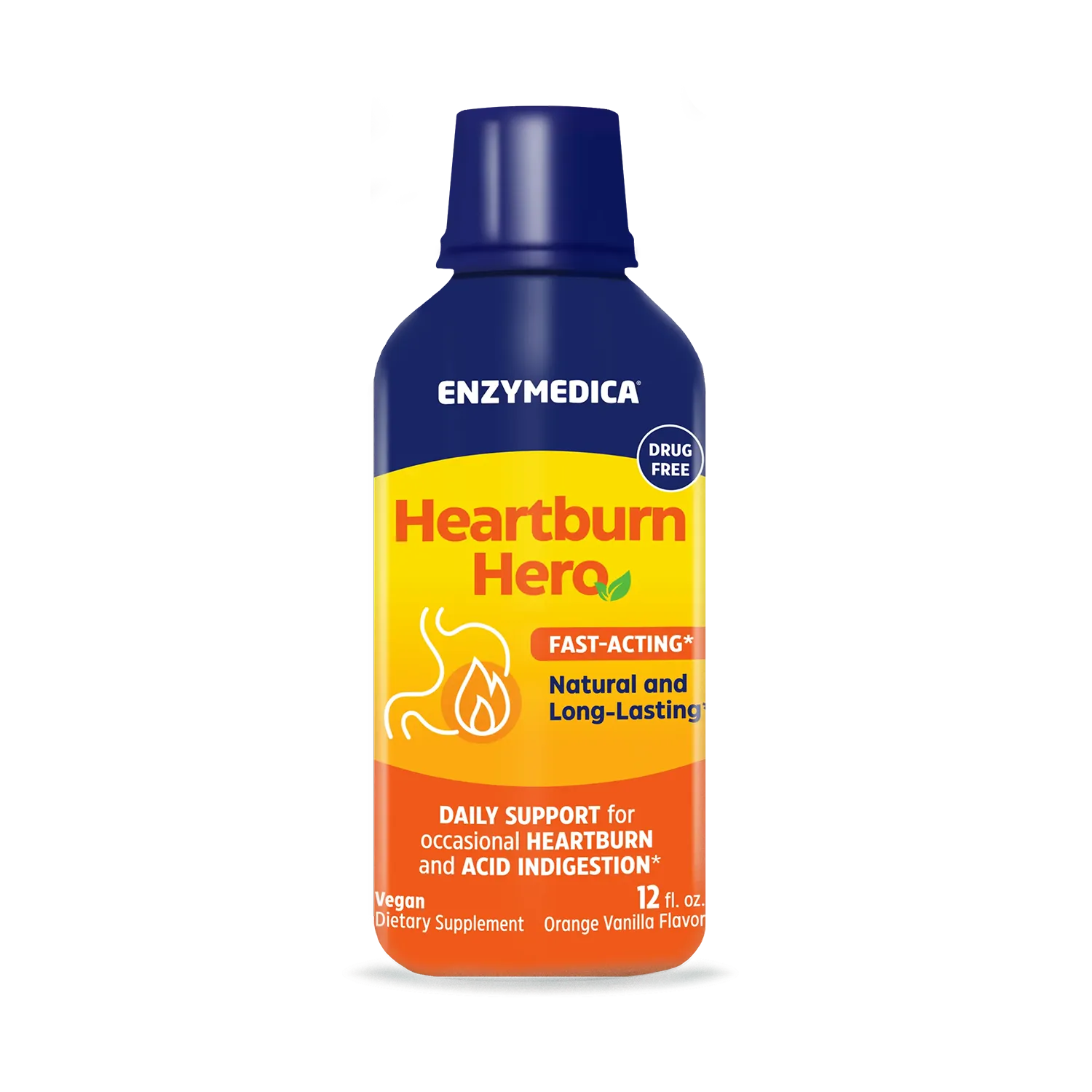 Heartburn Hero Liquid | Enzymedica