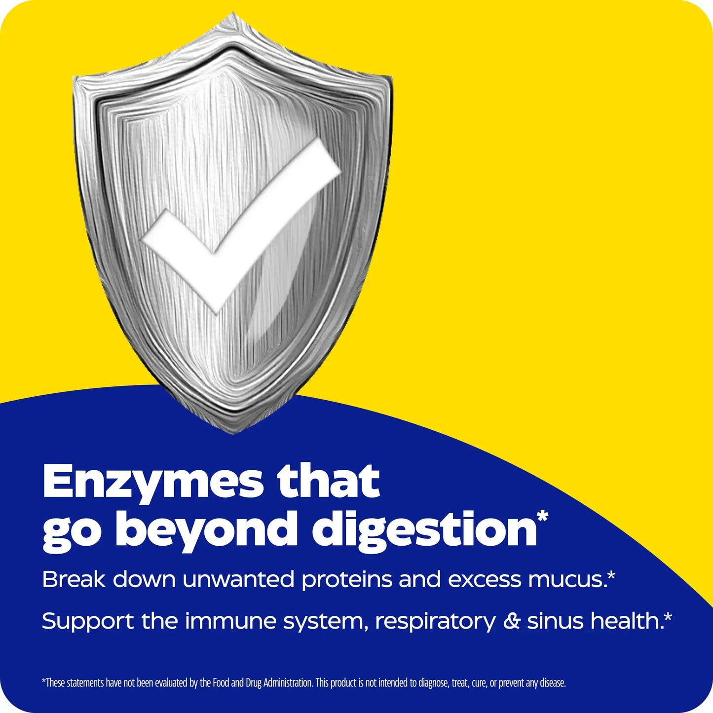 This image shows an infographic for Immune Support Regular Strength.