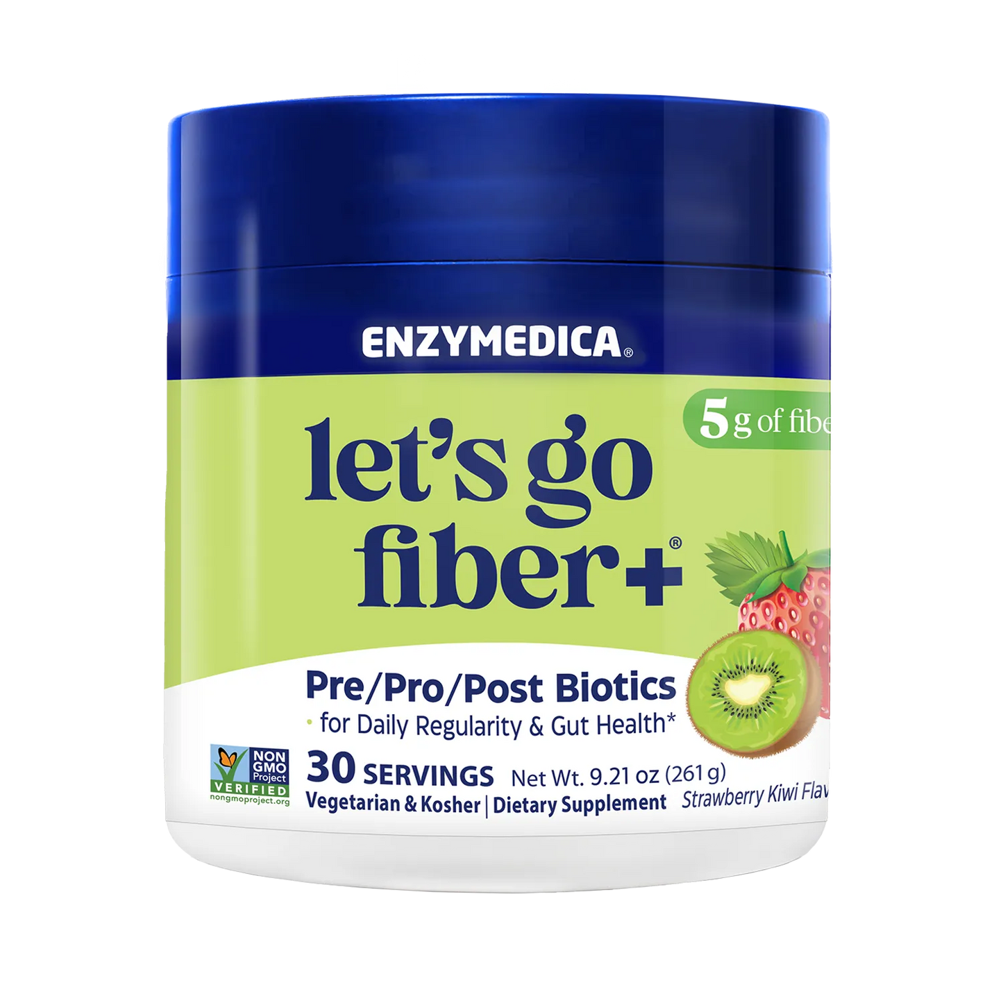 Let's Go Fiber+ Strawberry Kiwi