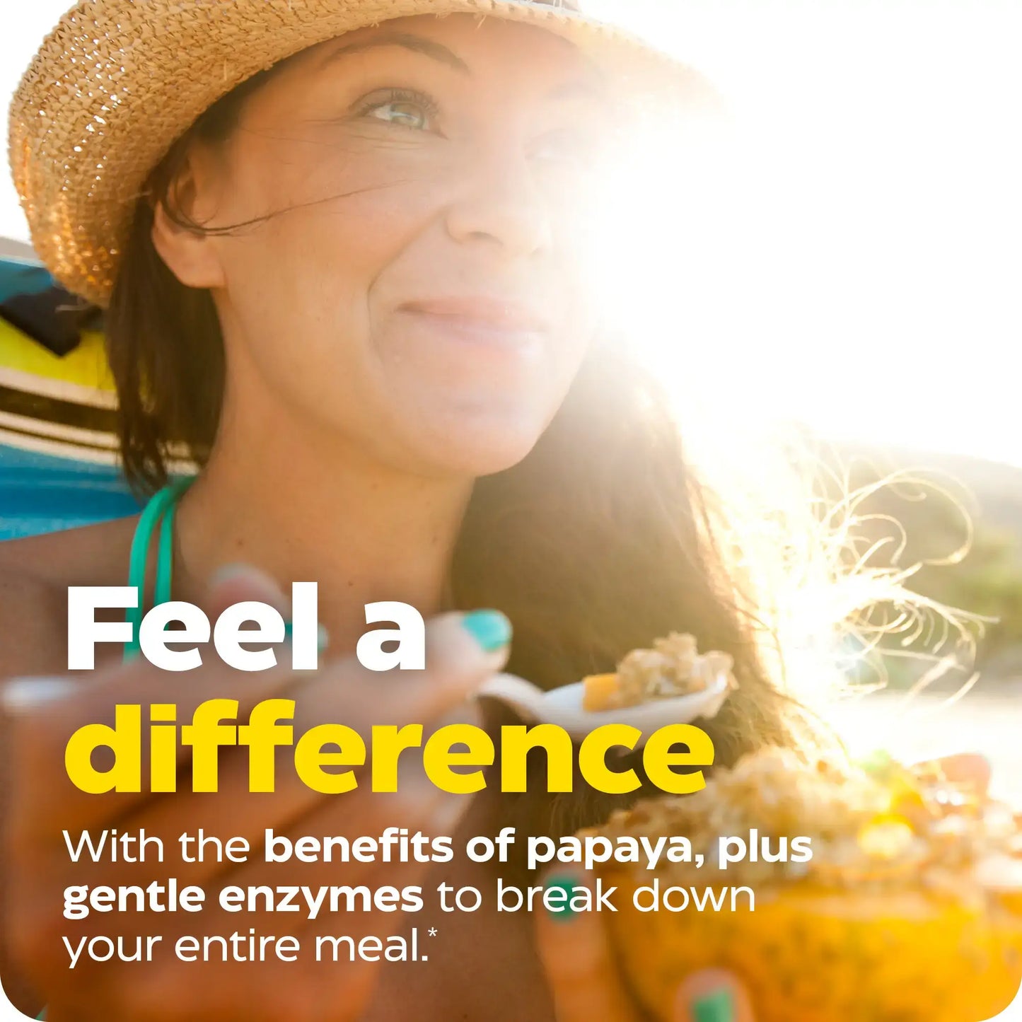 This image shows an infographic for Papaya Complete.