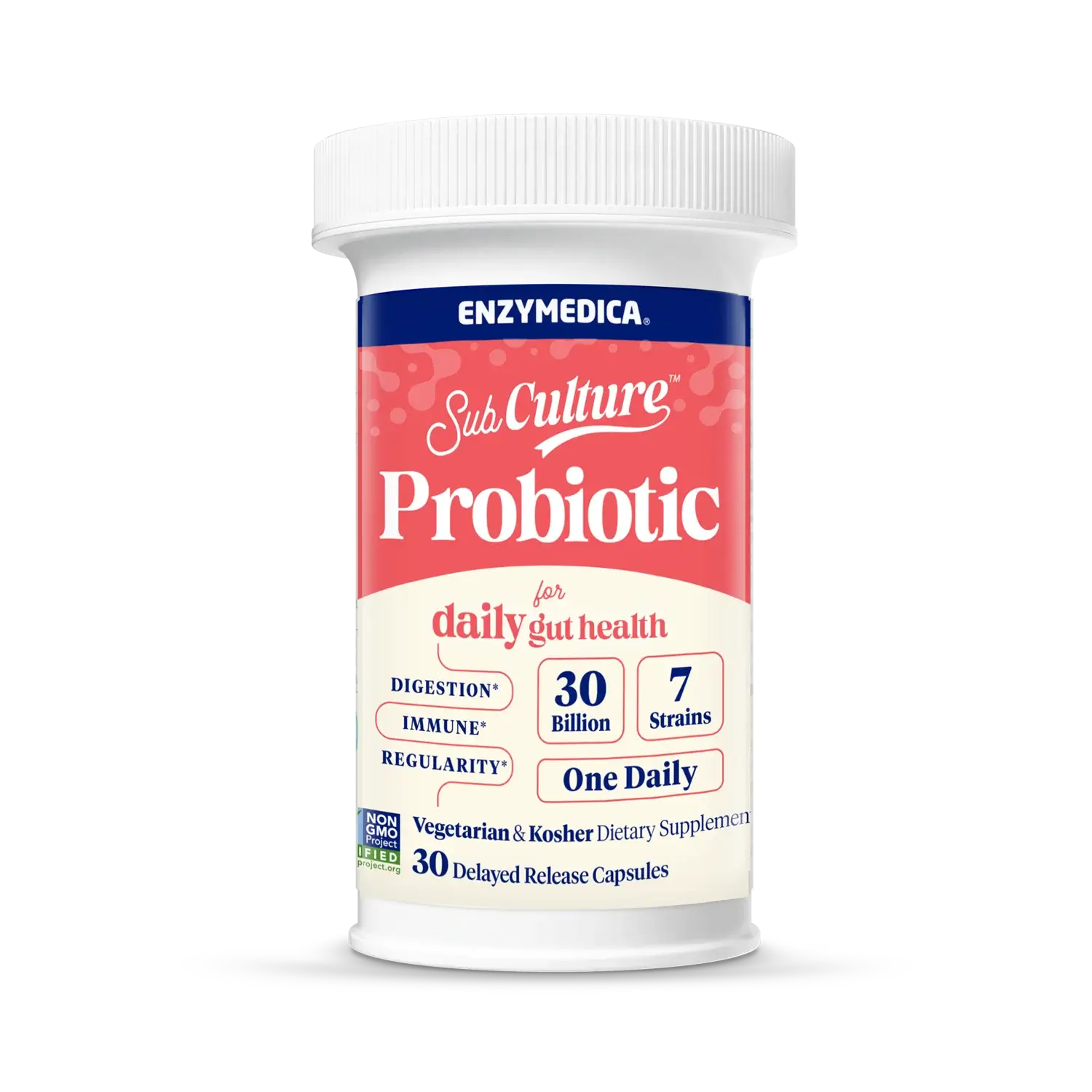 SubCulture Daily Gut Health container.