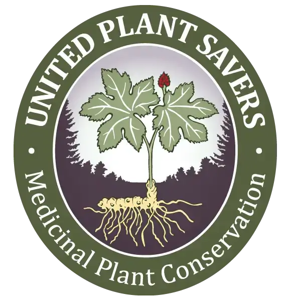 This image shows the United Plant Saver Seal.