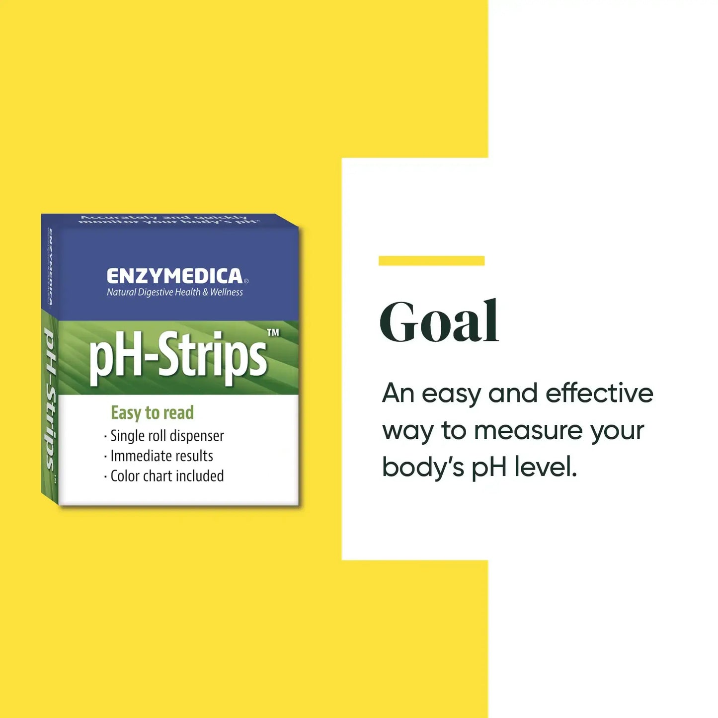 This image shows the Goal for pH-Strips.