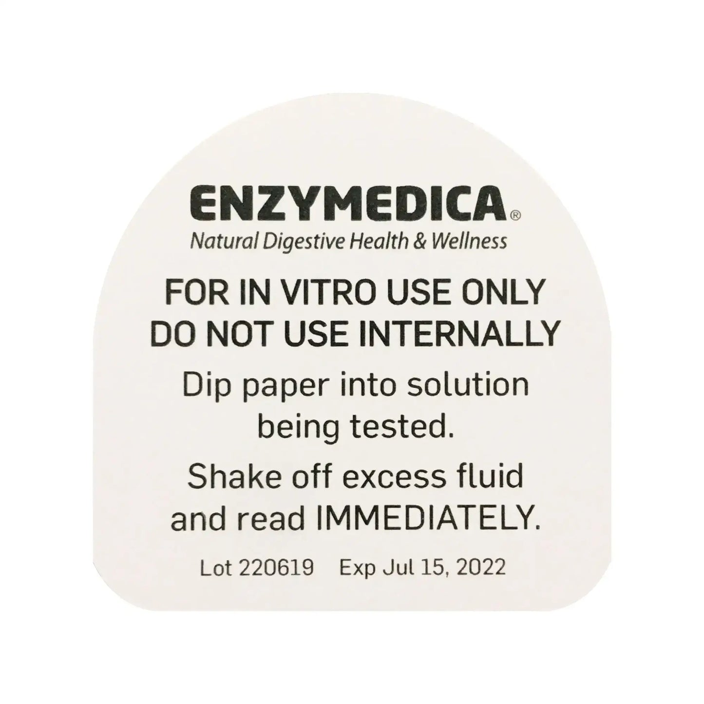 This image shows Enzymedicas pH-Strips.