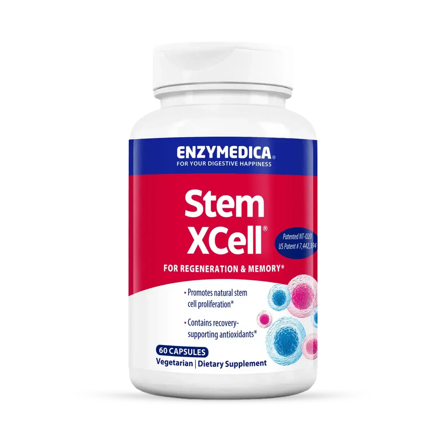 This is an image of the Enzymedica product Stem XCell.