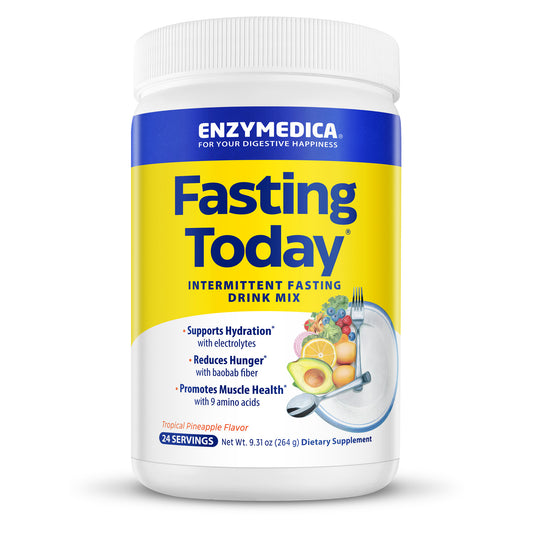 Press Release: Enzymedica Introduces Fasting Today – The Revolutionary Drink Mix for Intermittent Fasting Enthusiasts