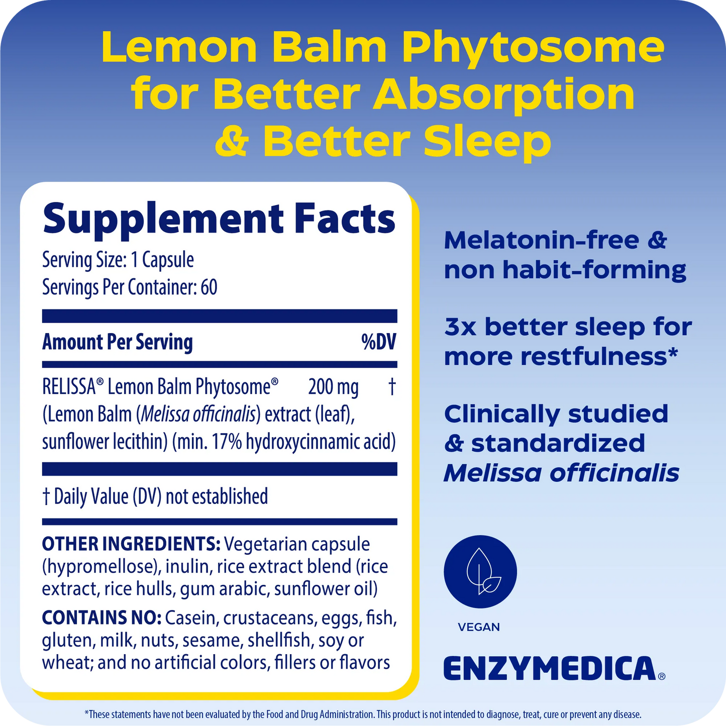Sleep & Stress Lemon Balm Phytosome®
