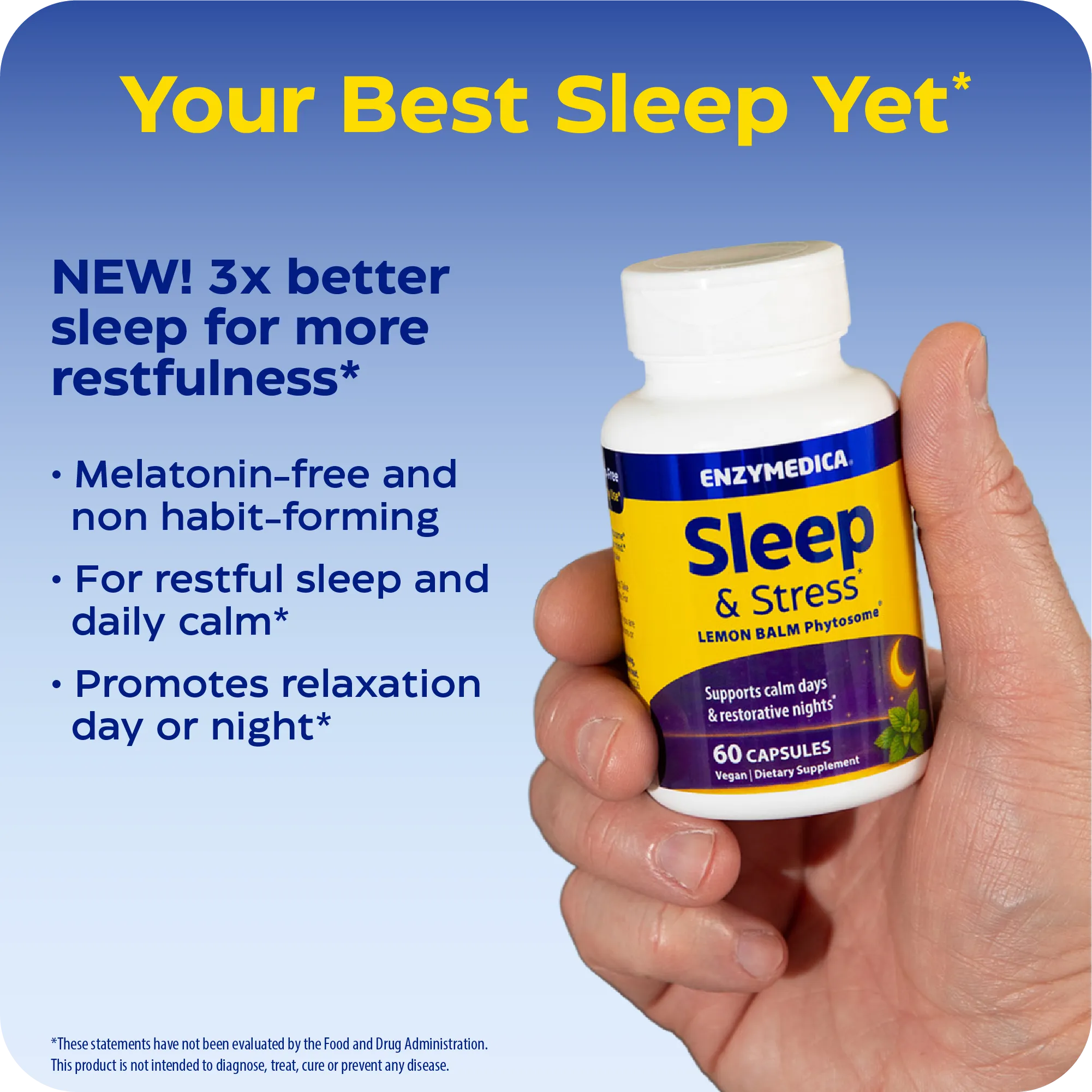 Sleep & Stress Lemon Balm Phytosome®