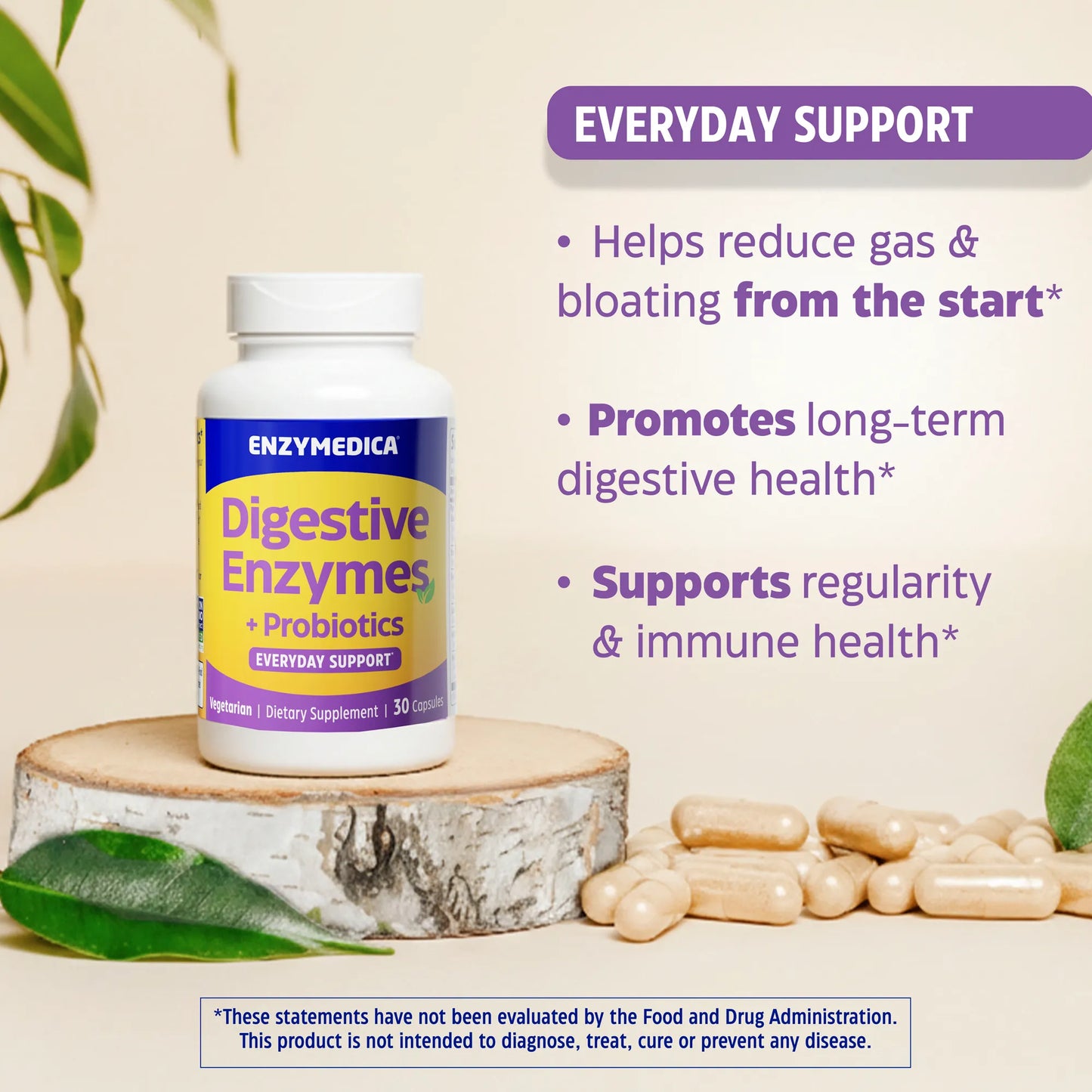 Digestive Enzymes and Probiotics for Everyday Support