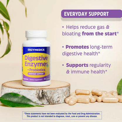 Digestive Enzymes and Probiotics for Everyday Support