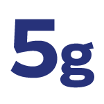 5g of fiber per serving