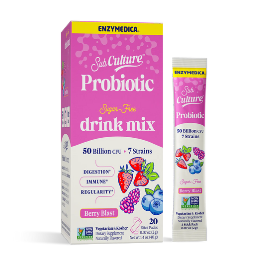 SubCulture™ Berry Blast Probiotic Stick Packs