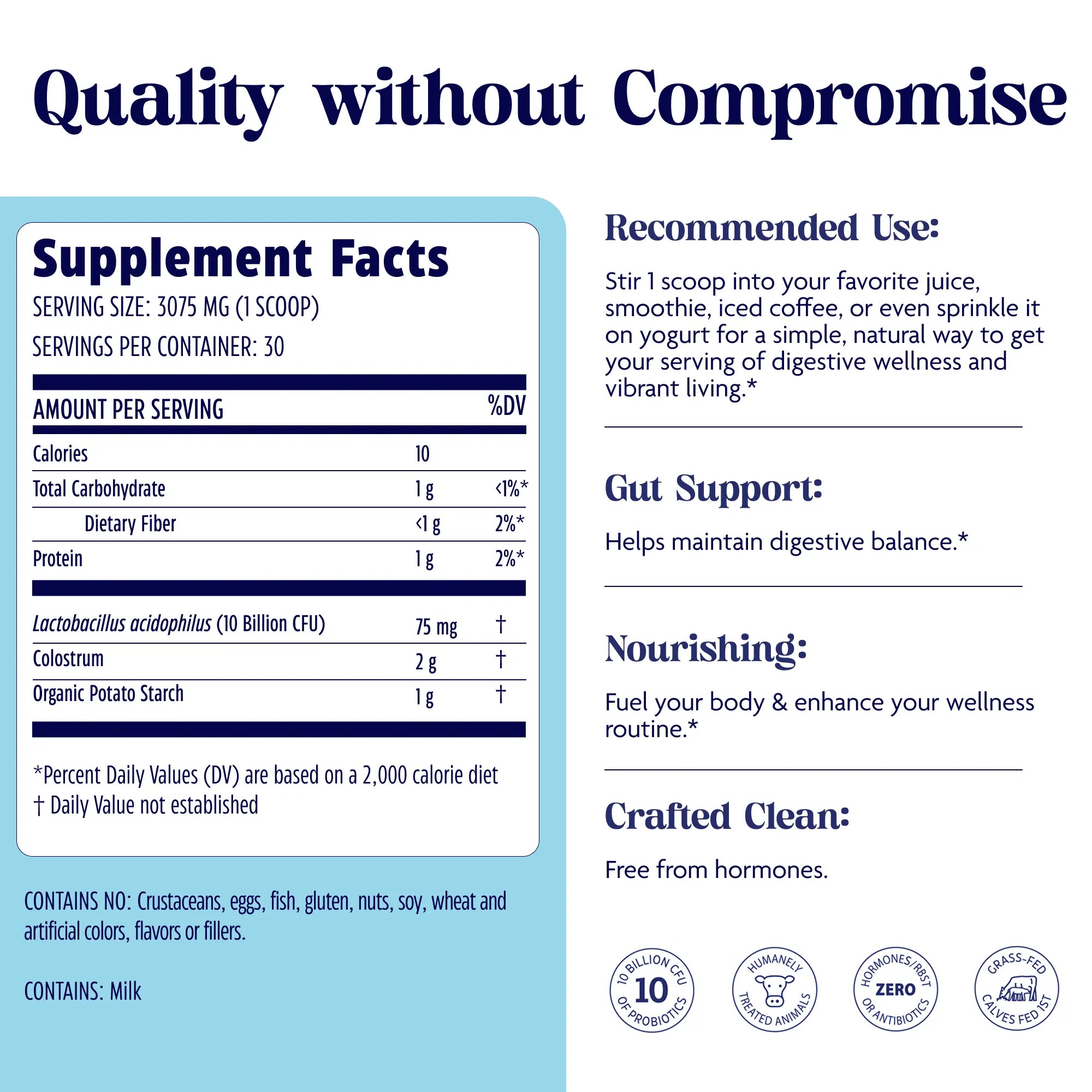 Colostrum + Probiotics