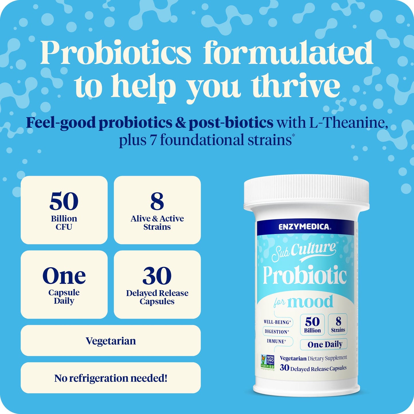 SubCulture™ Probiotic for Mood