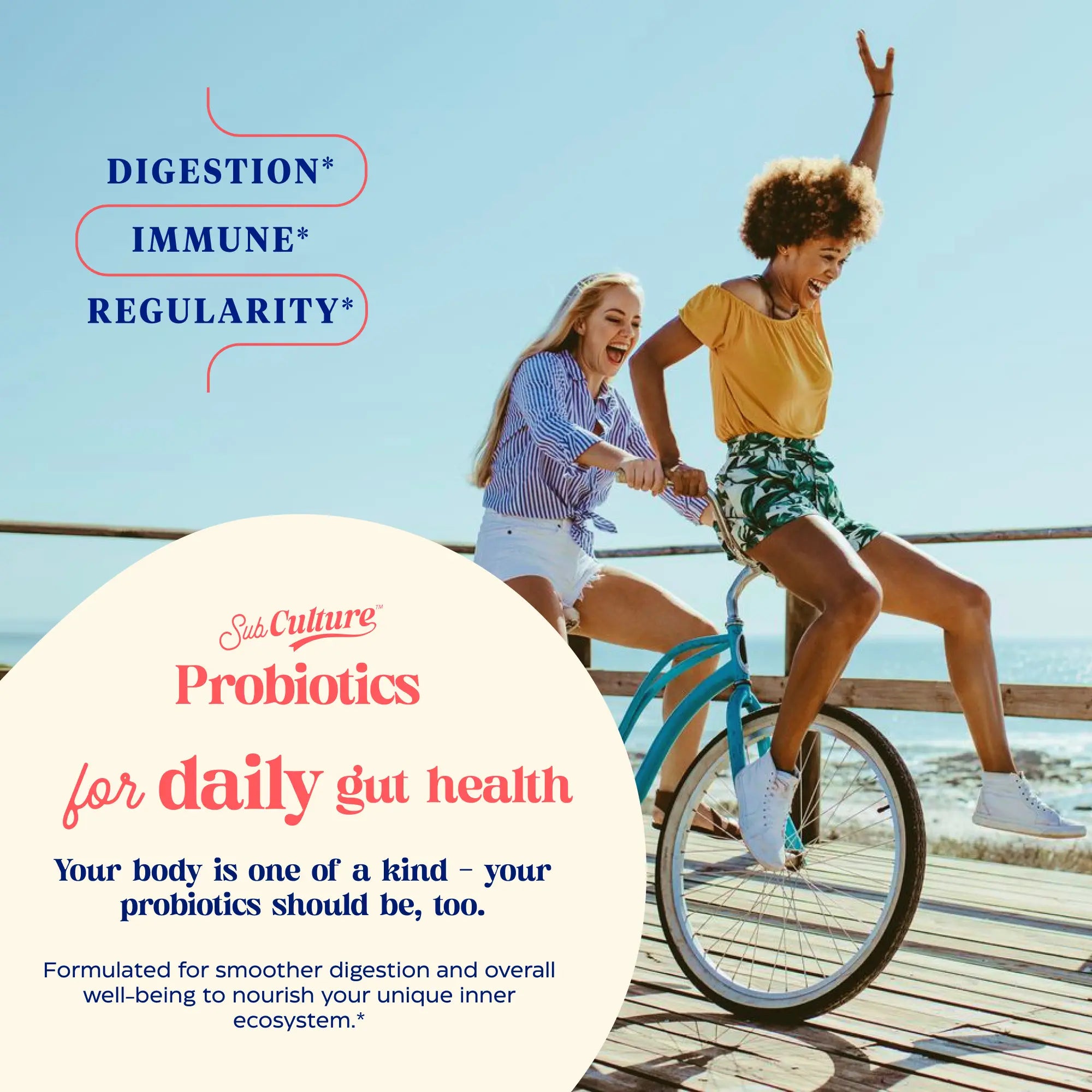SubCulture™ Probiotic for Daily Gut Health
