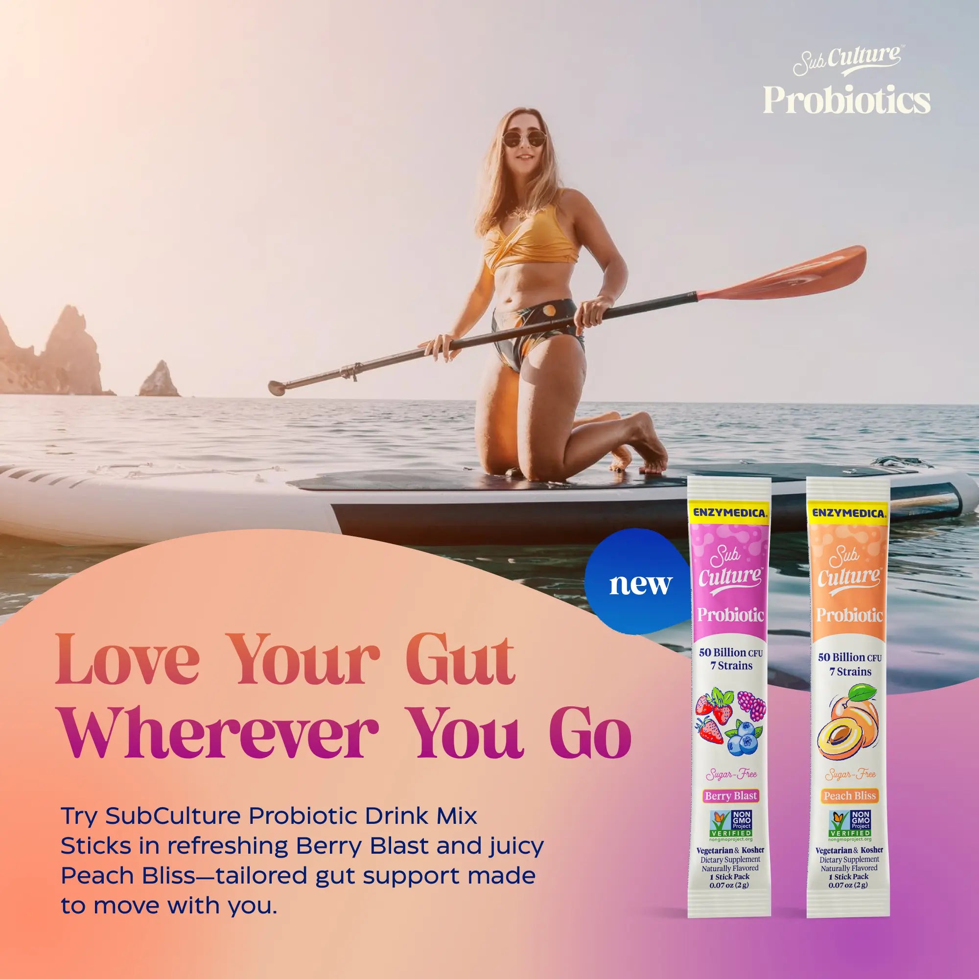 SubCulture™ Probiotic for Daily Gut Health