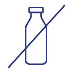 Dairy free icon.