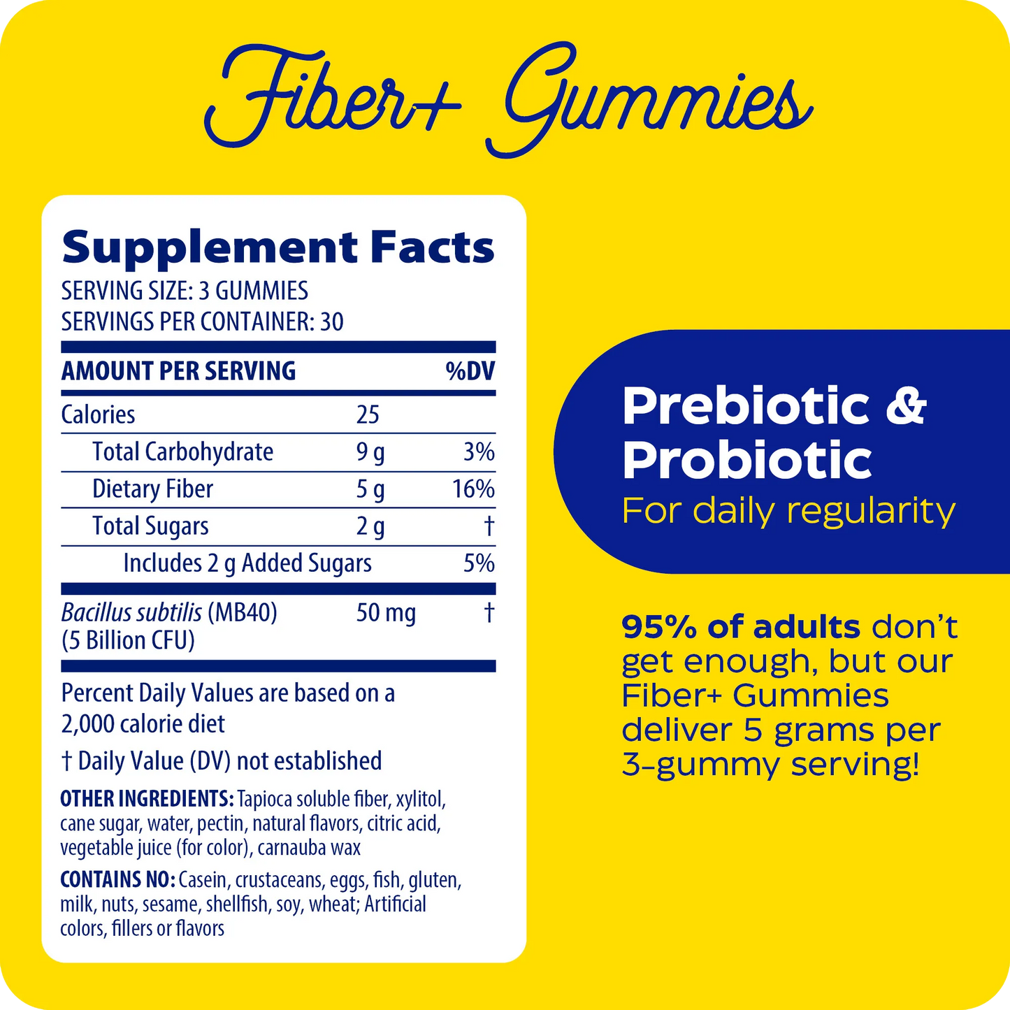 Fiber+ Gummies