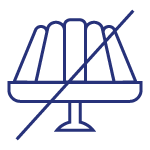Gelatin free icon
