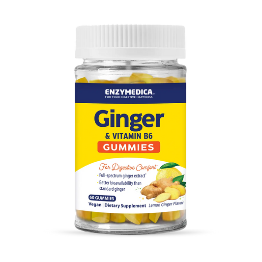 New!  Ginger & Vitamin B6 Gummies