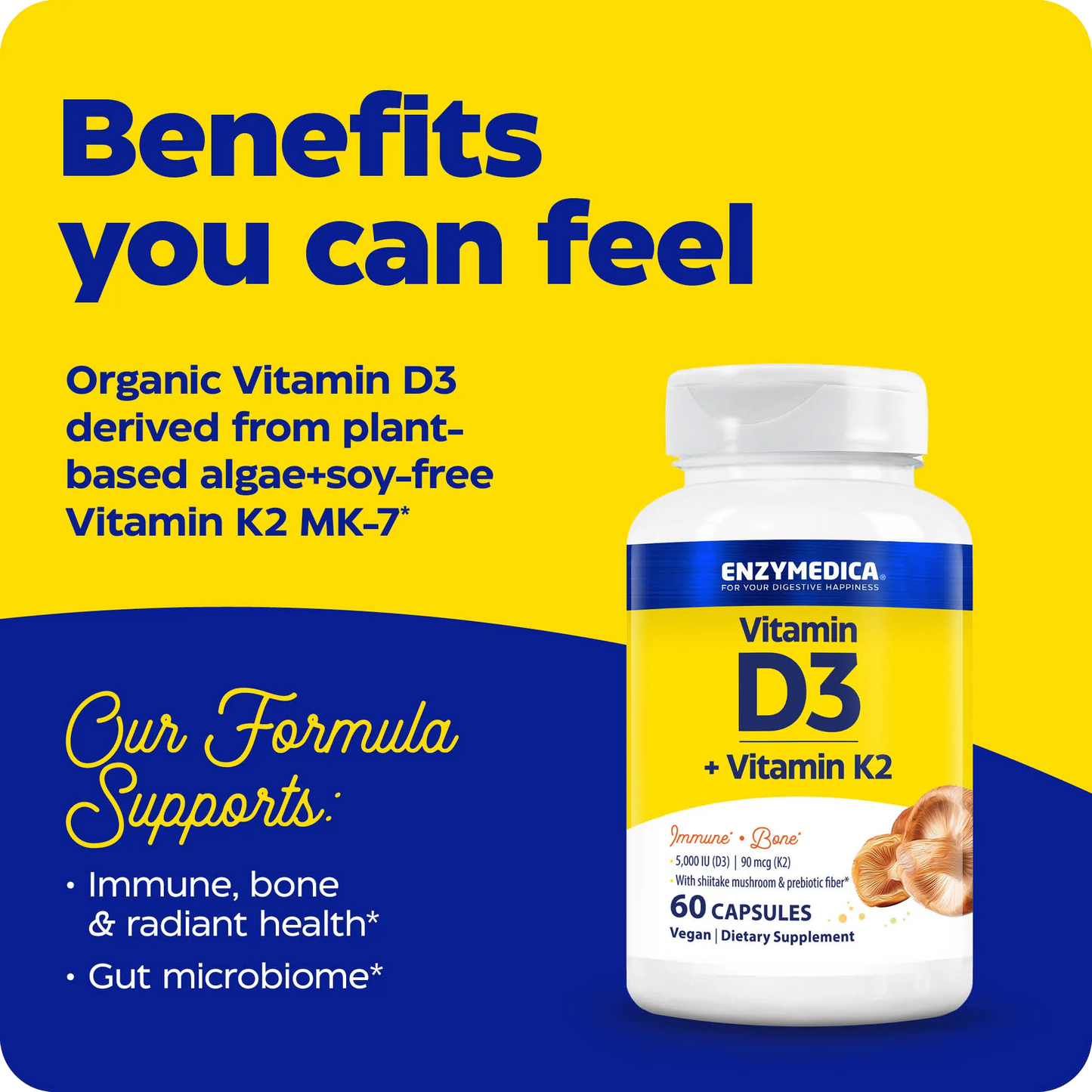 Vitamin D3 + Vitamin K2