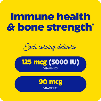 Vitamin D3 + Vitamin K2
