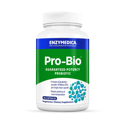 This image shows a 30 capsule bottle of Pro-Bio.