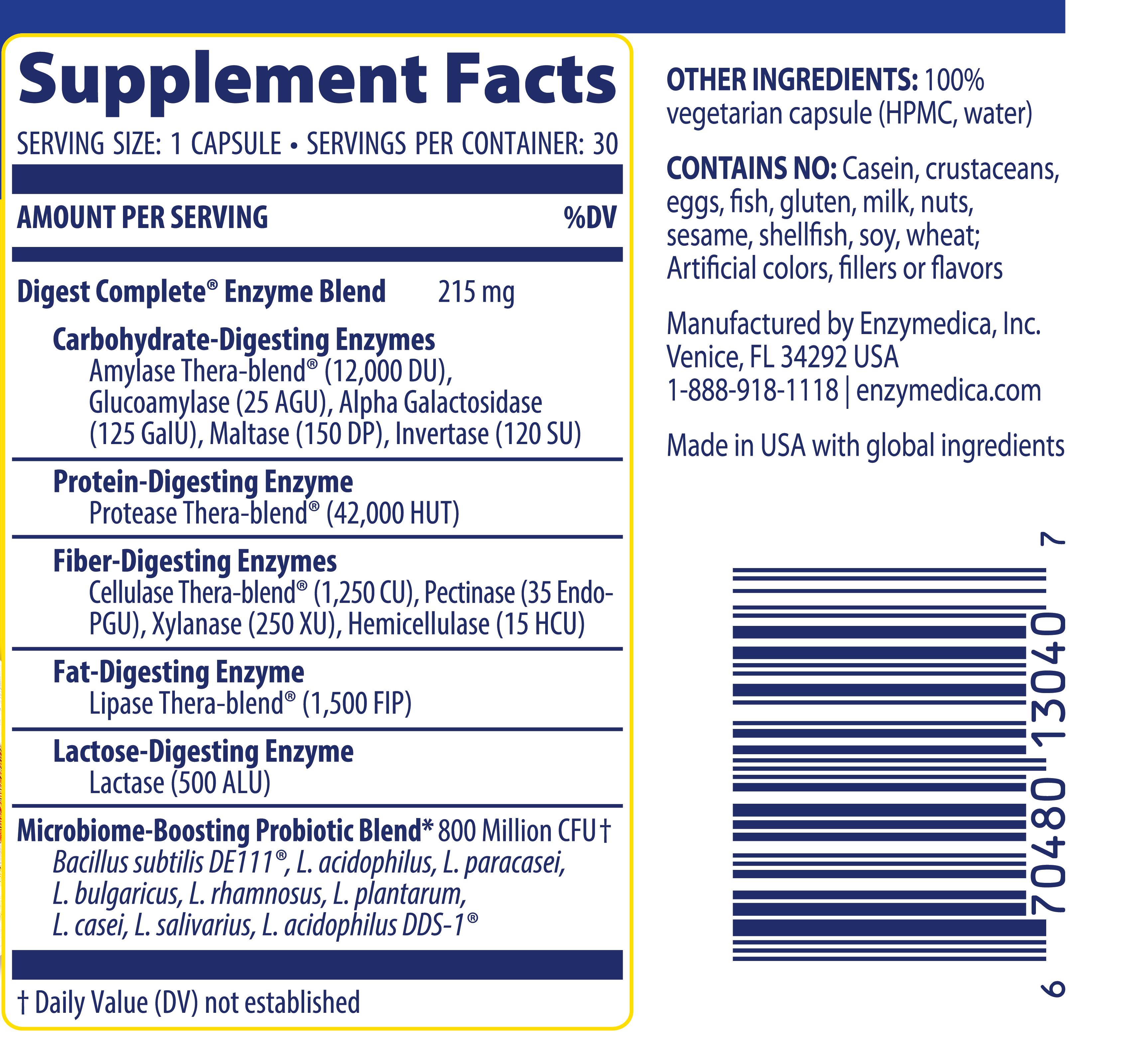 Digest Complete +PROBIOTICS