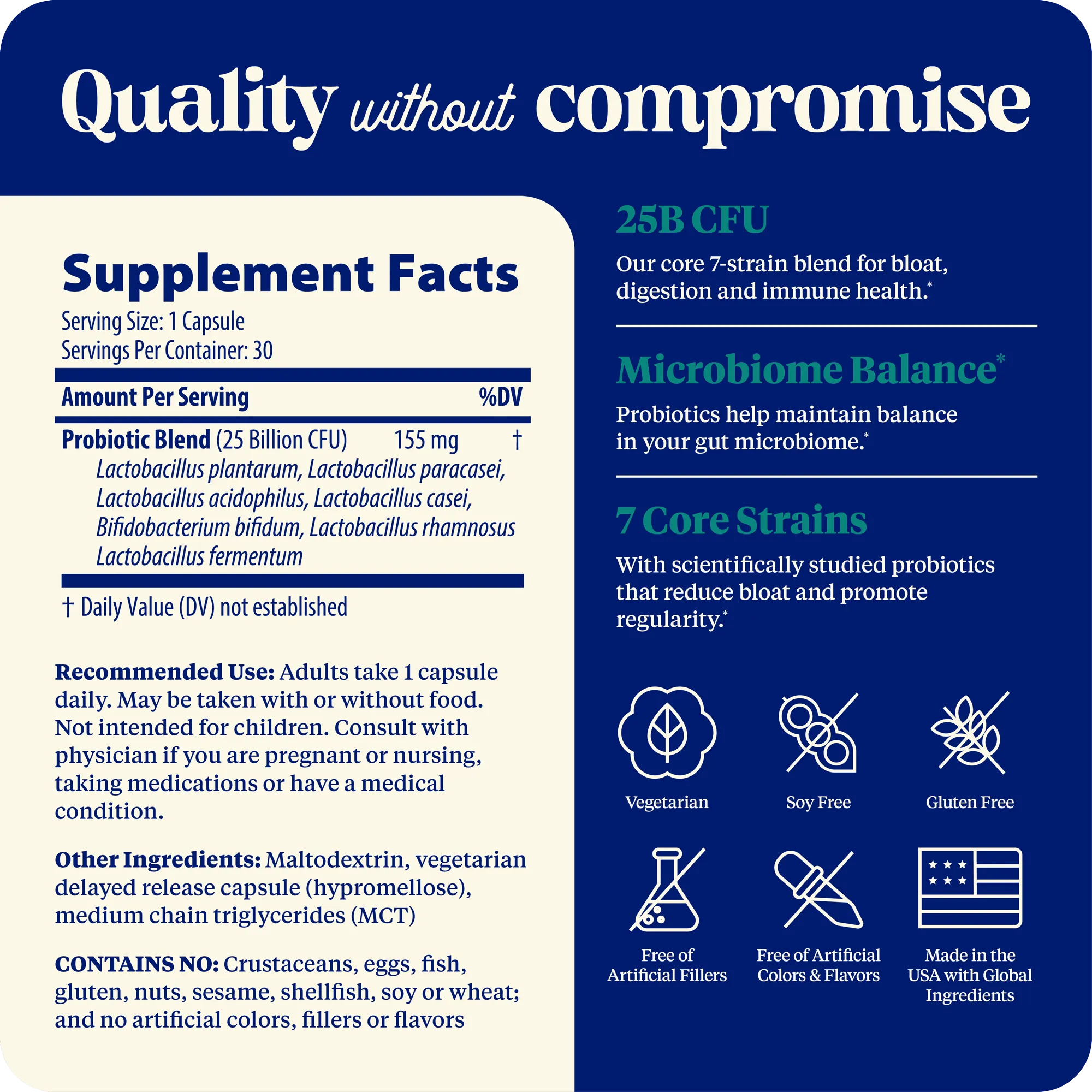 SubCulture Probiotics for Regularity & Bloat