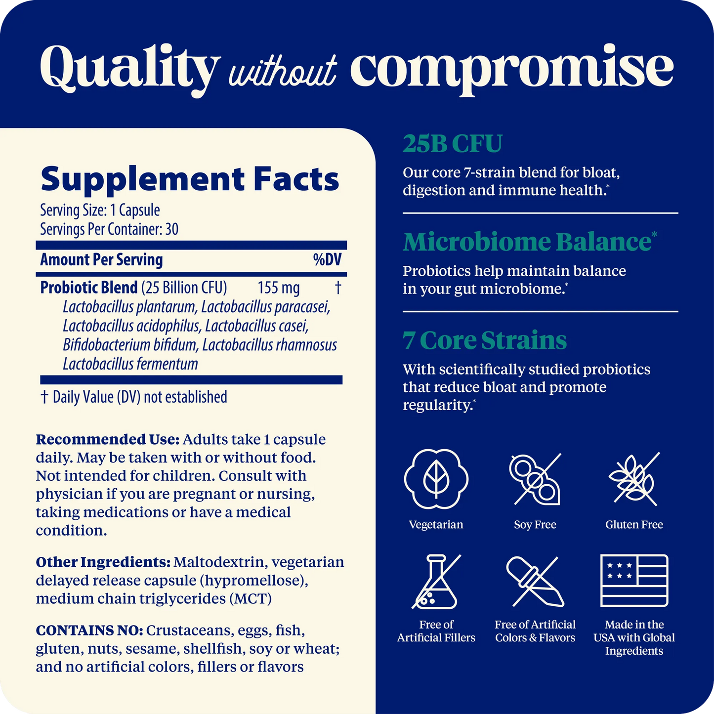 SubCulture Probiotics for Regularity & Bloat