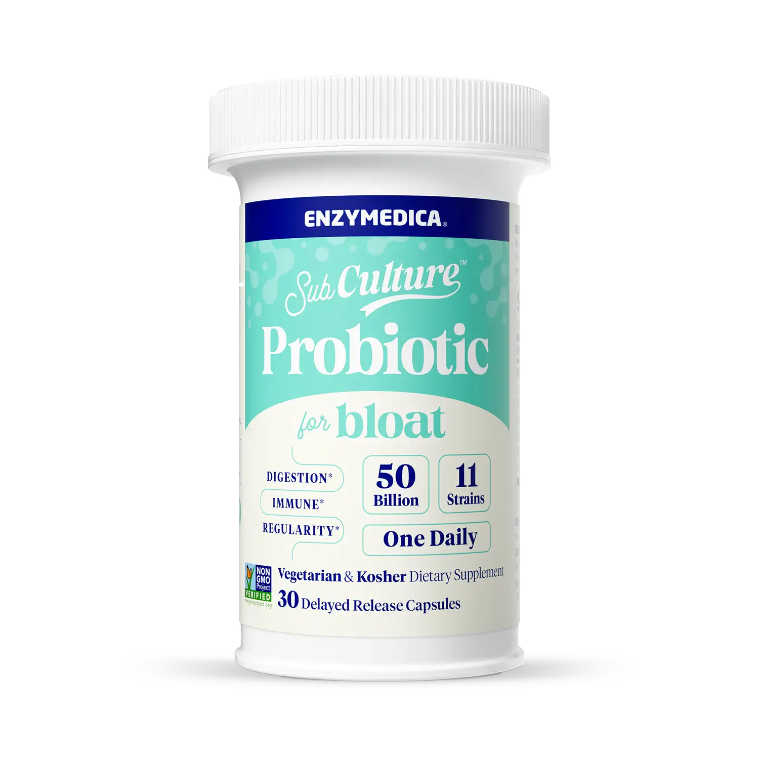 This image shows the bottle of subculture bloat.