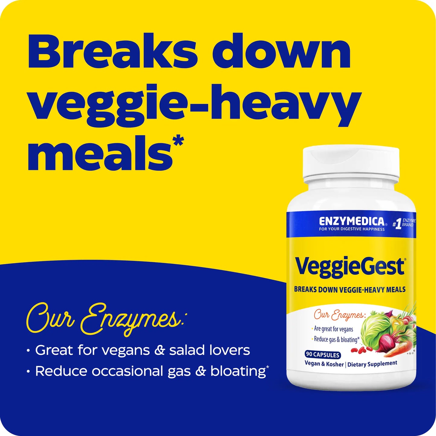 This image shows an infographic for VeggieGest.