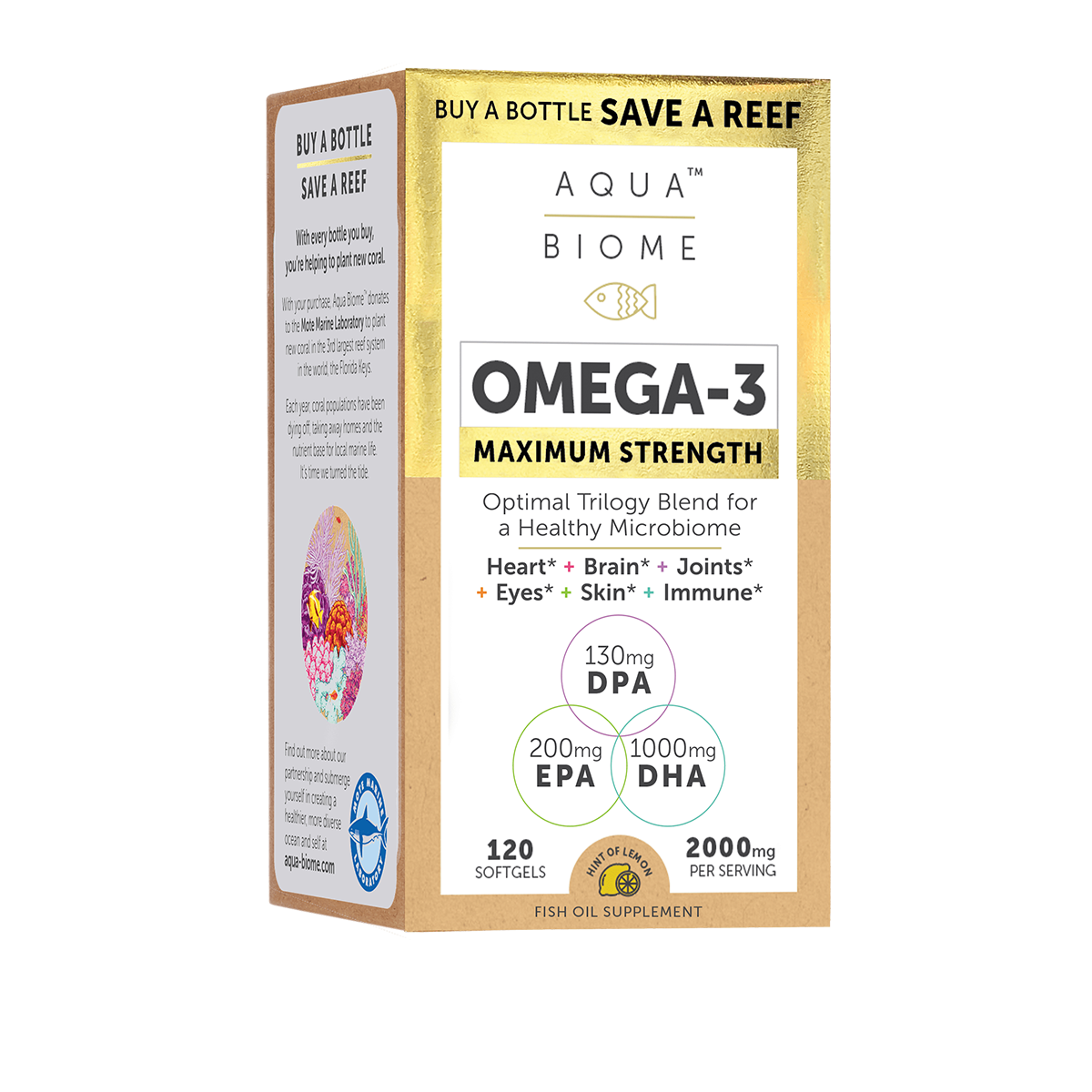 Aqua Biome™ Fish Oil Maximum Strength