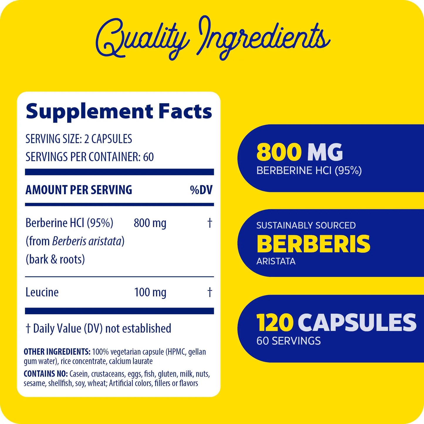 Berberine 800mg