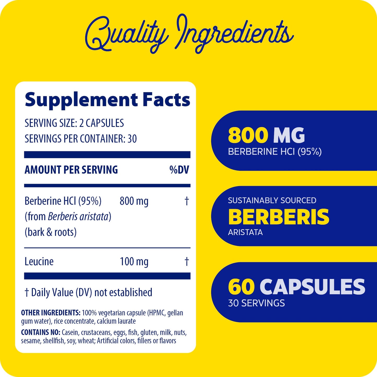 Berberine 800mg