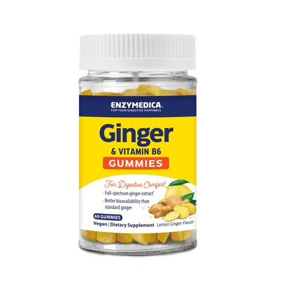 New!  Ginger & Vitamin B6 Gummies