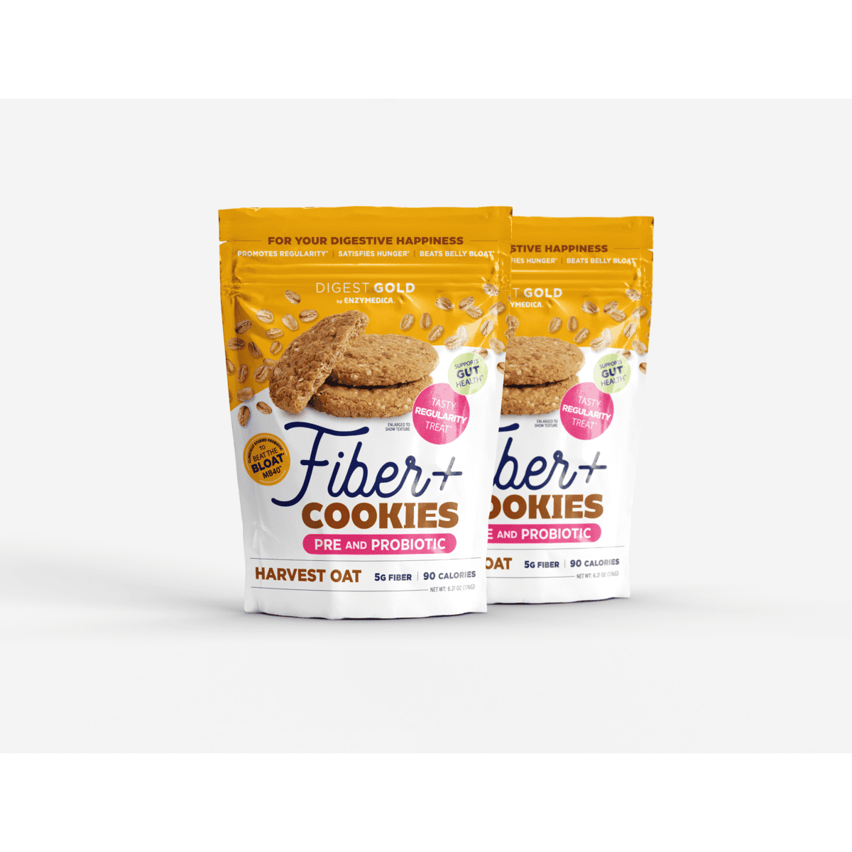 New! Digest Gold Fiber+ Cookies - Delicious Harvest Oat